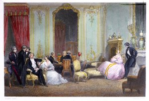 Una famiglia in un interno, 1842